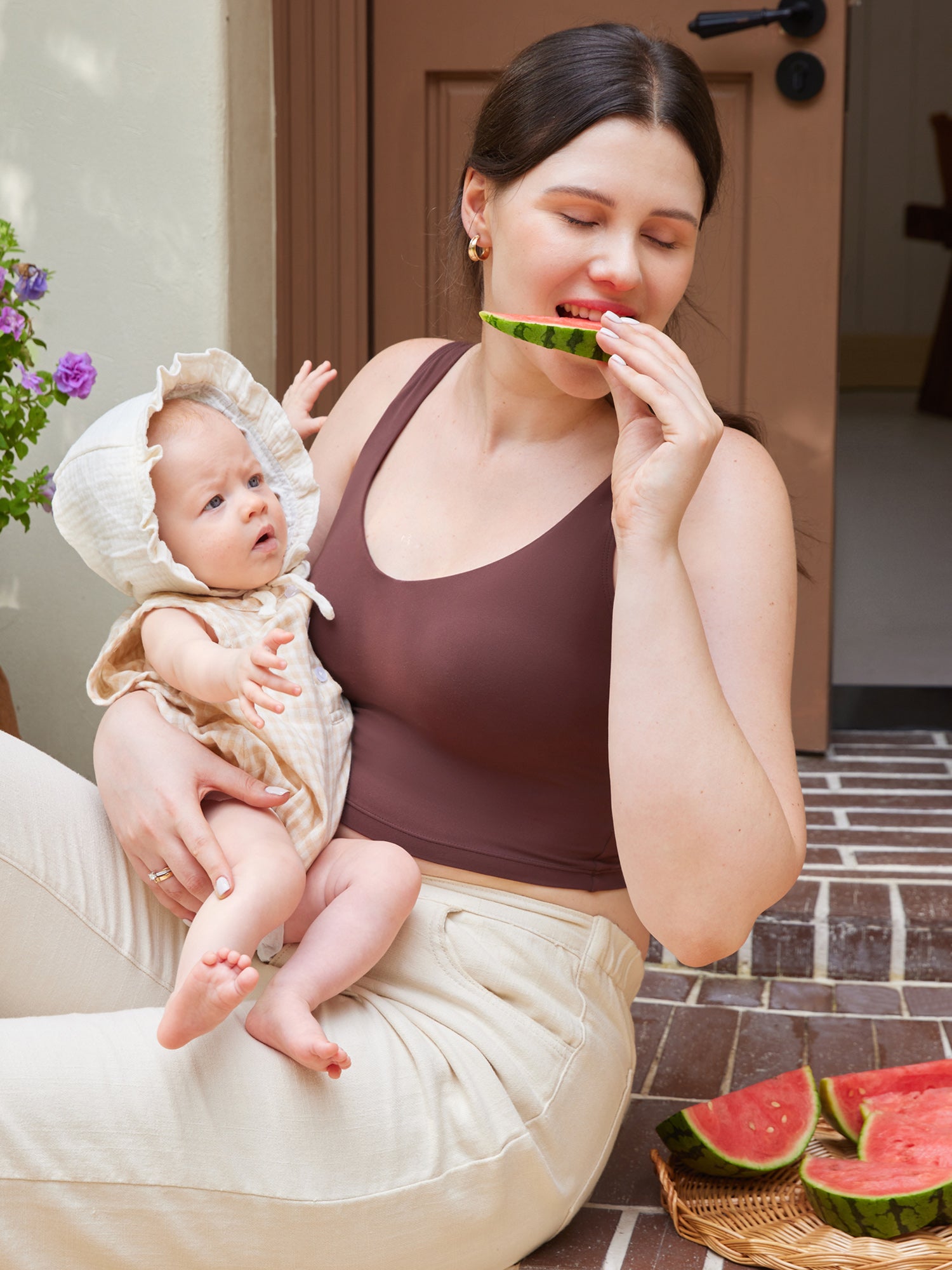 Natrelax® Nursing Crop Tank Top