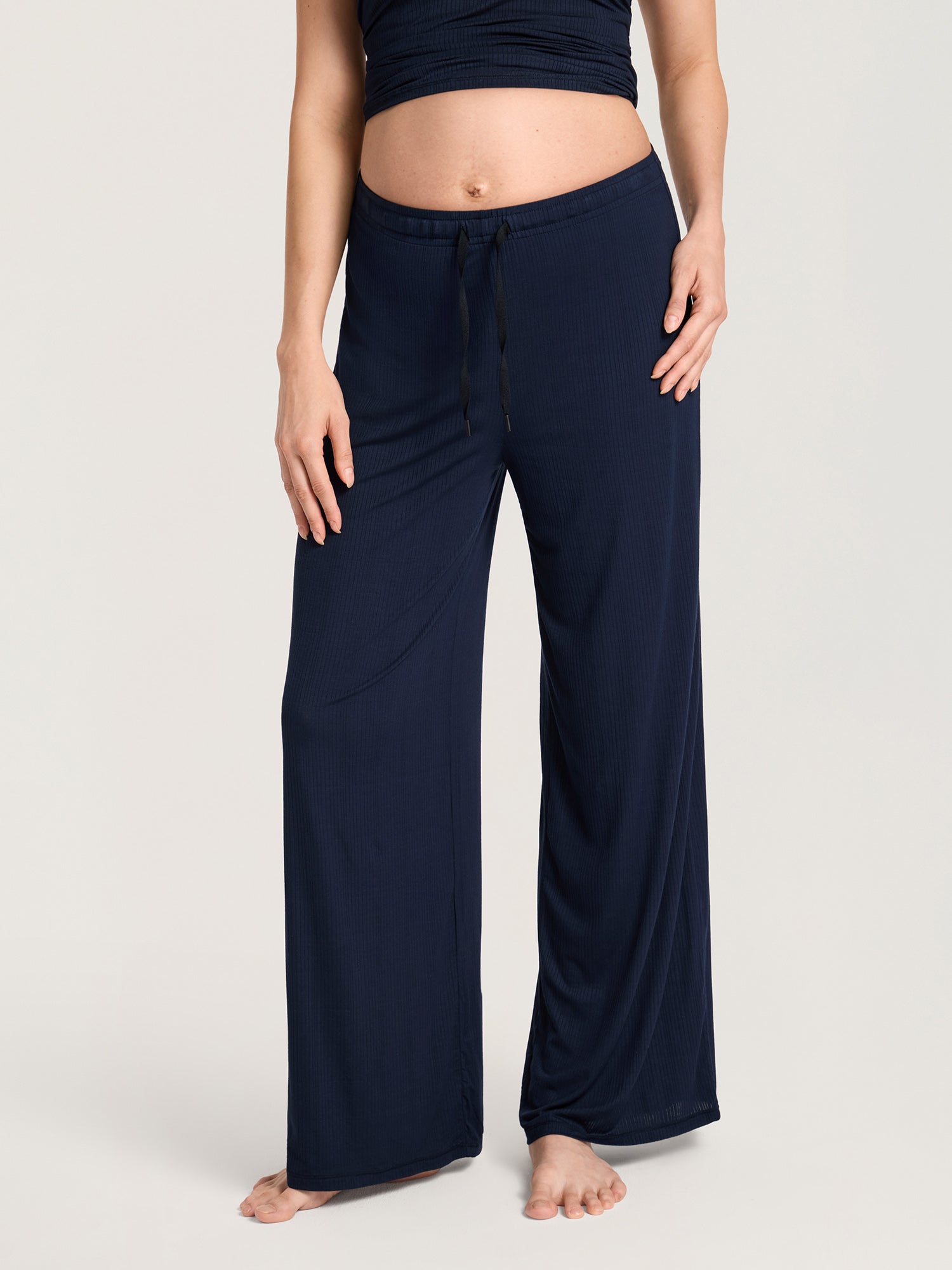Naturveil Modal Ribbed Maternity Lounge Pants