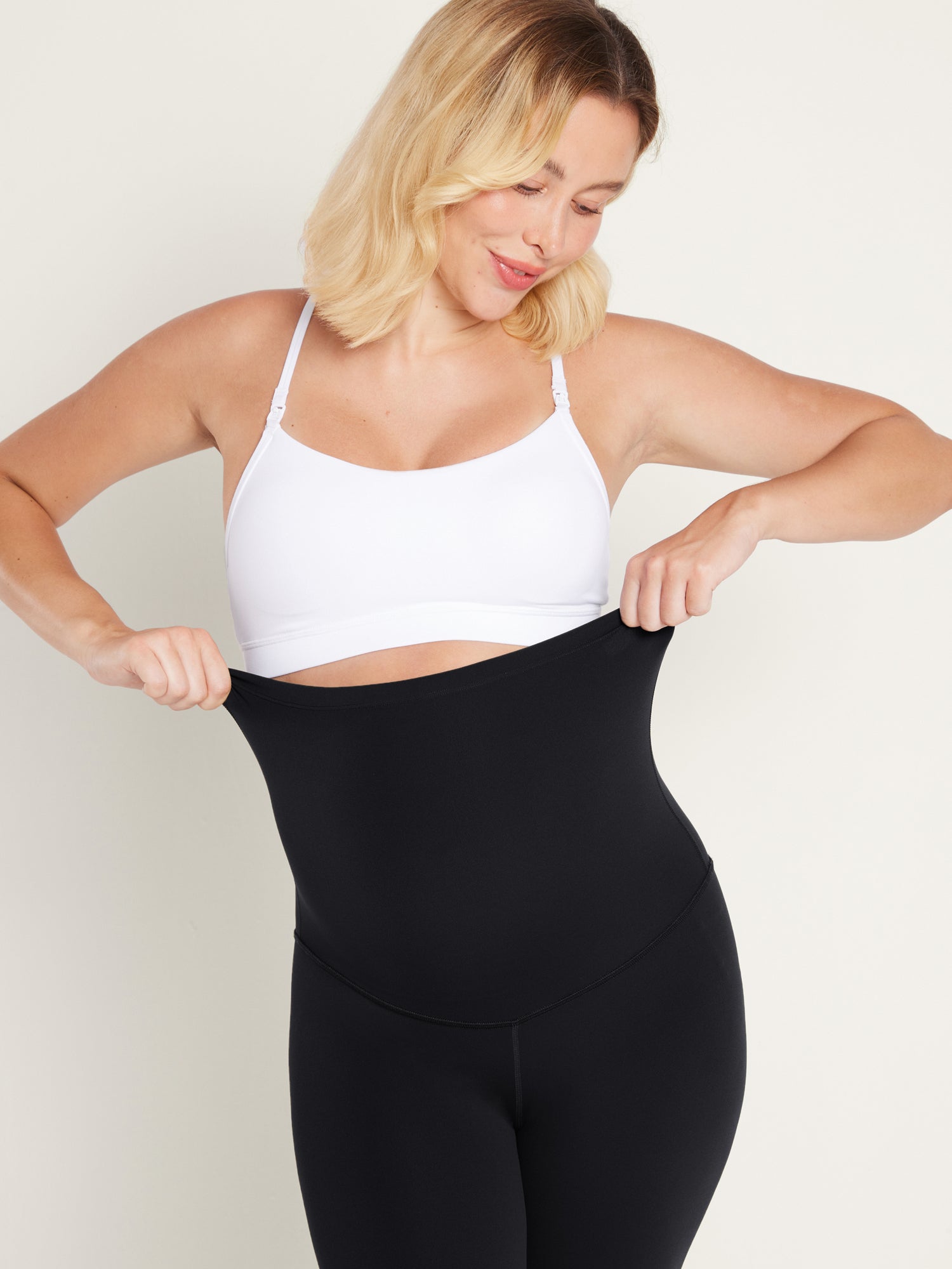 Women's Maternity Leggings Super High Rise Natrelax 28'' Black