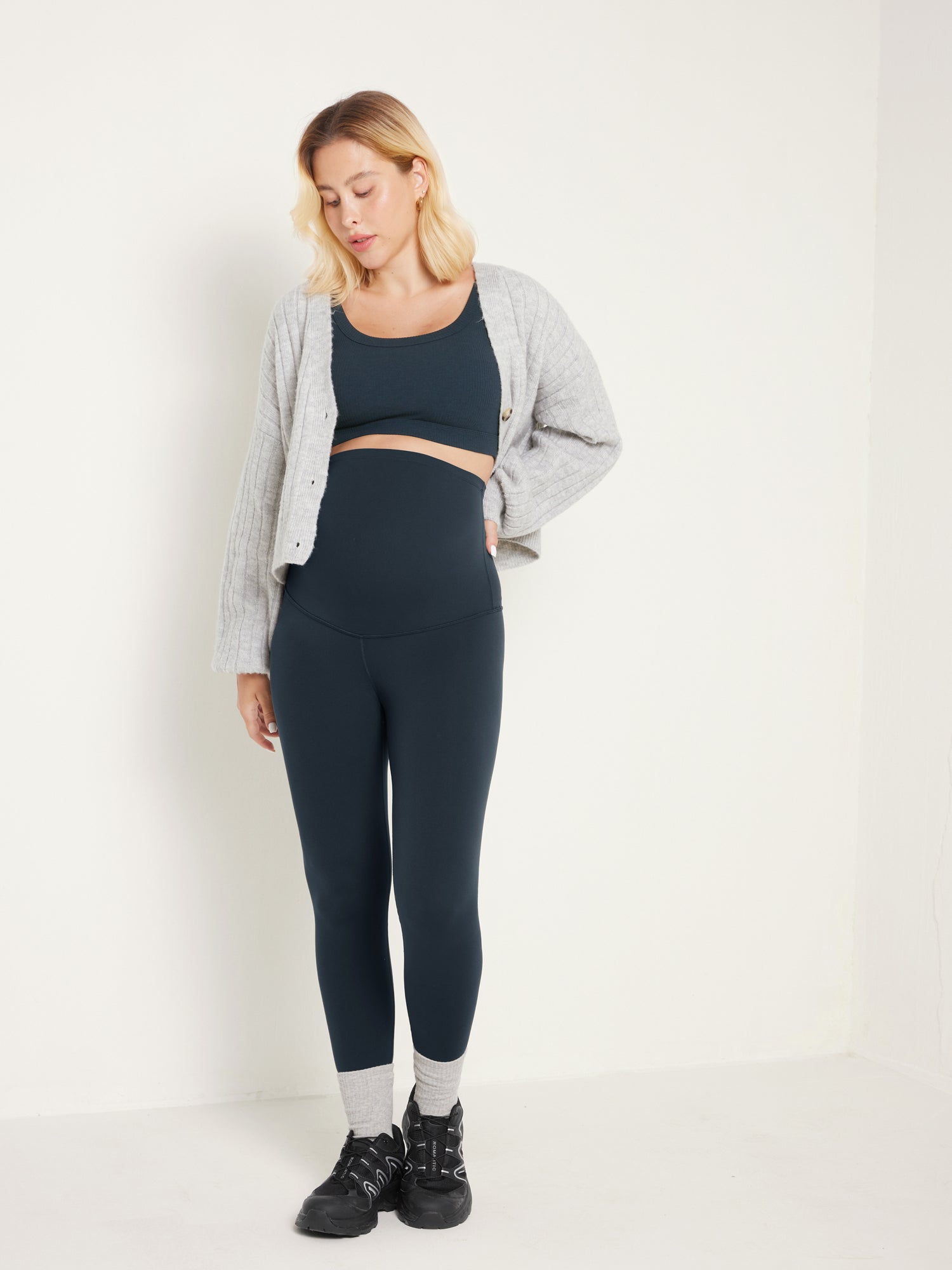 Women's Maternity Leggings Super High Rise Natrelax 28'' True Navy