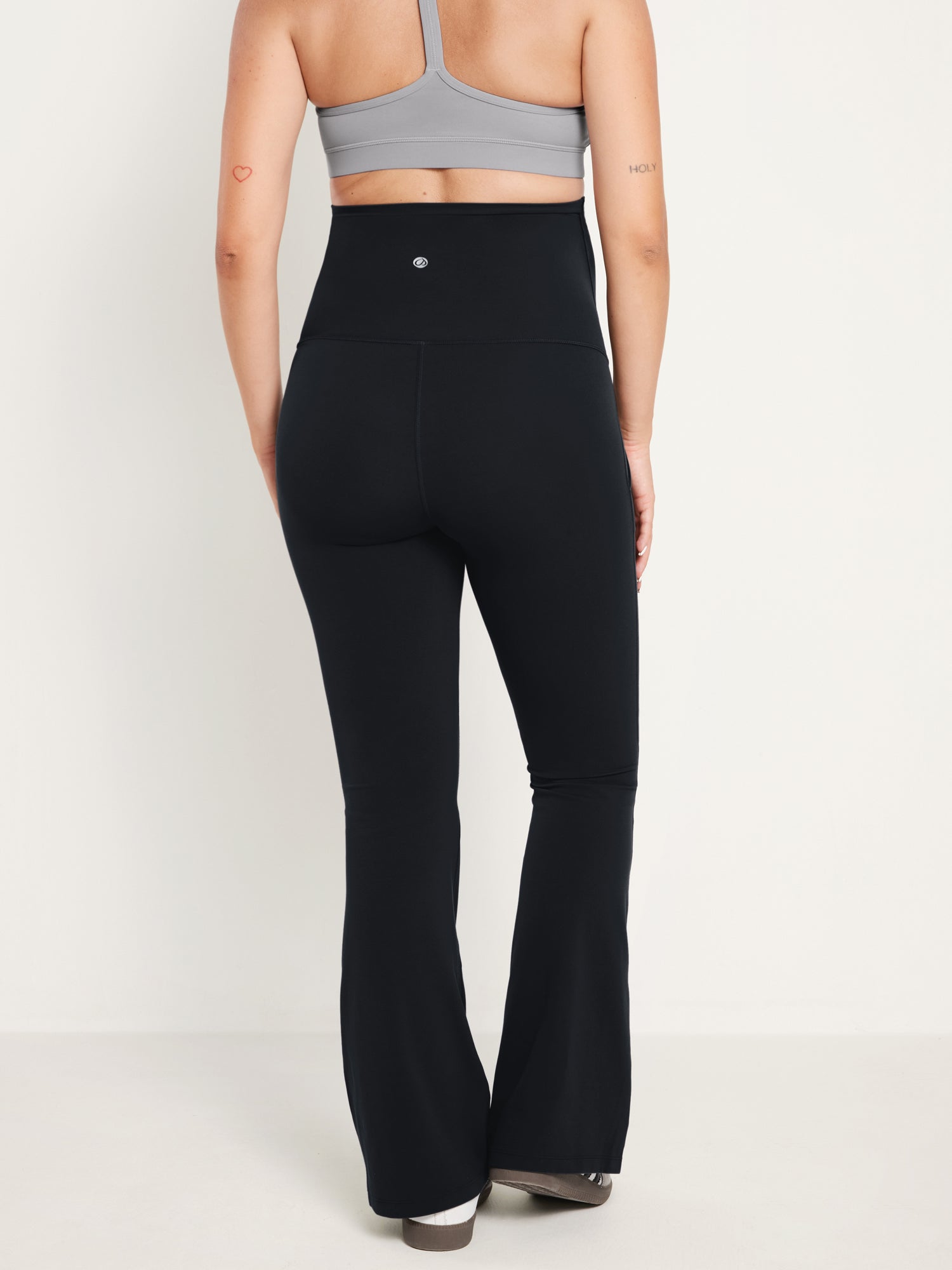 Women's Natrelax® Maternity Flare Leggings With Pockets Natrelax 25'' True Navy