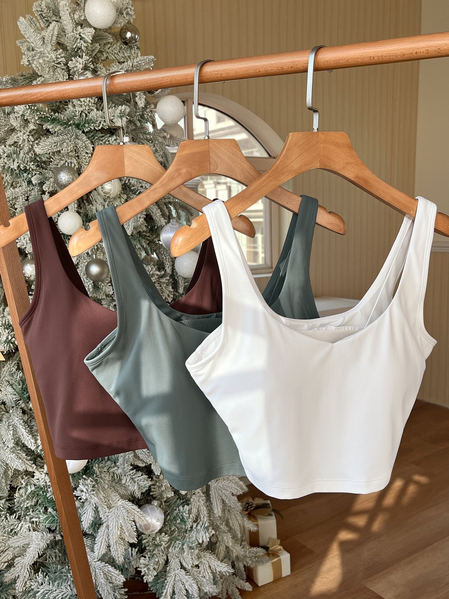3 Pack Natrelax® Nursing Crop Tank Top