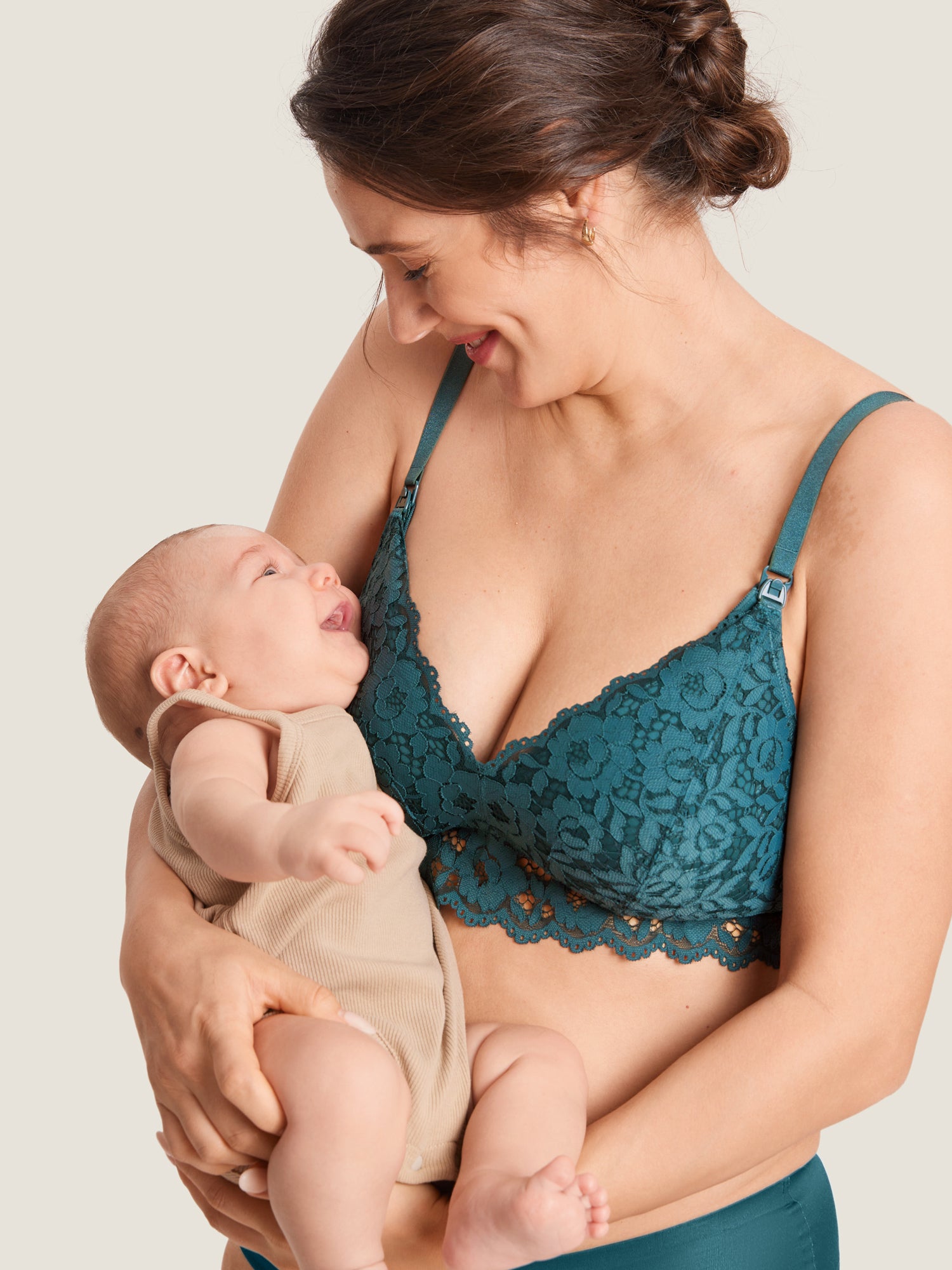 More Support Lace Nursing Bralette