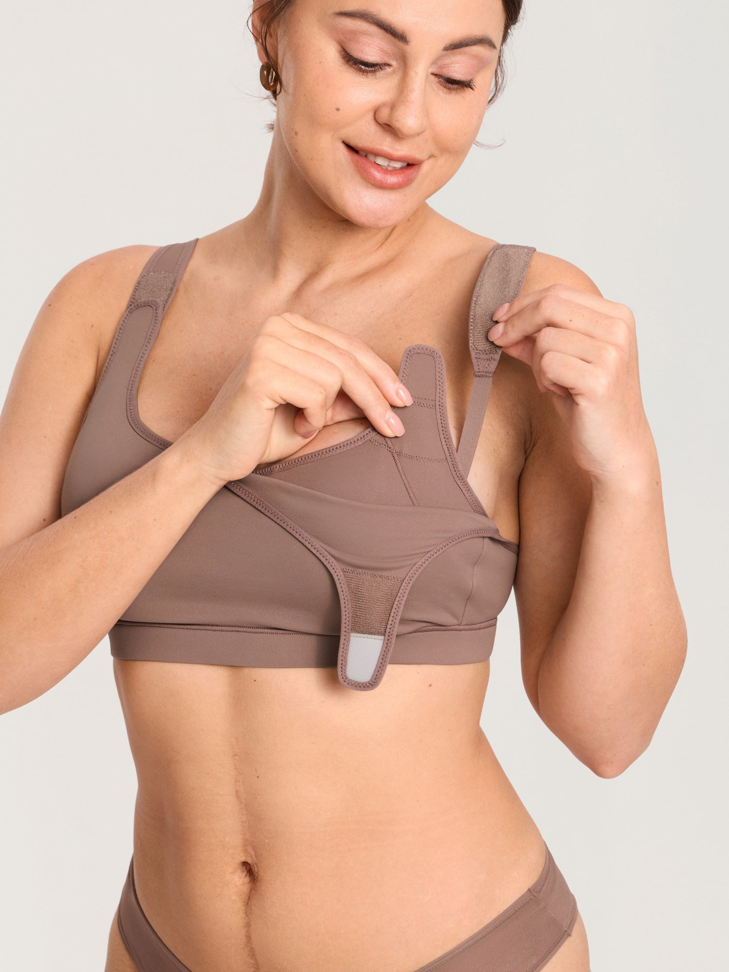 Natrelax® Velcro All-in-One Nursing & Pumping Bra