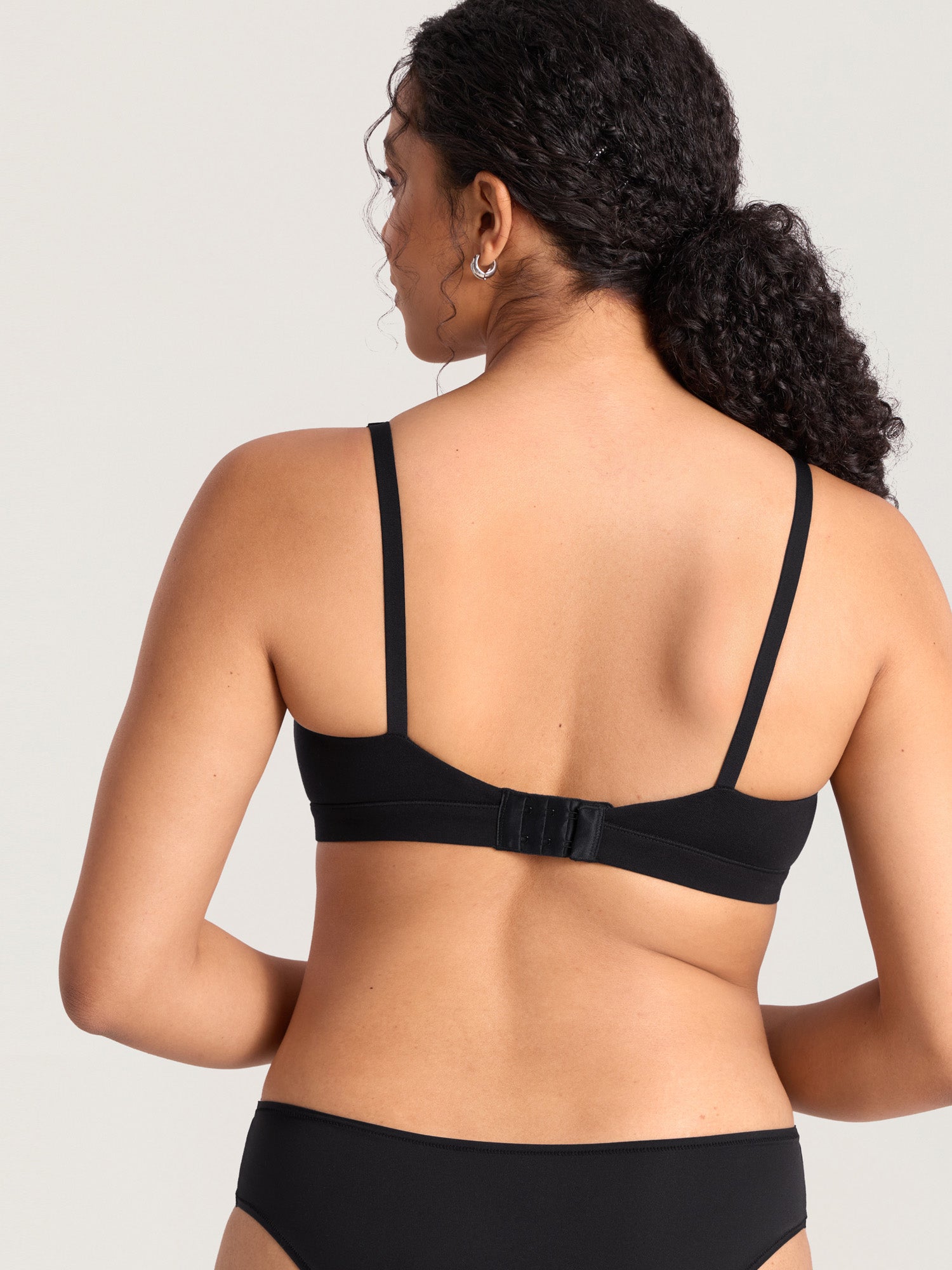 Cotton Scoop Neck Nursing Bralette