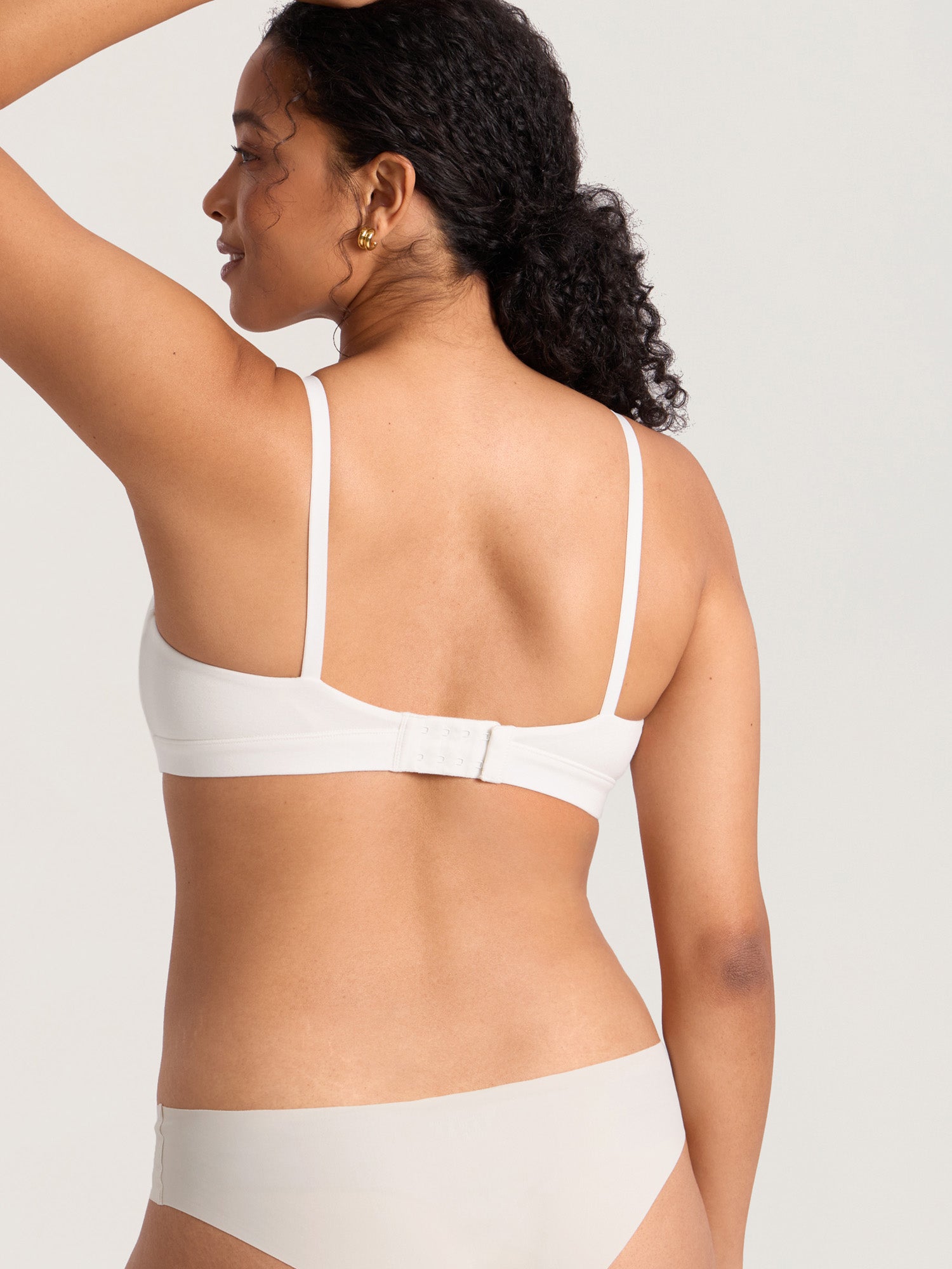 Cotton Scoop Neck Nursing Bralette