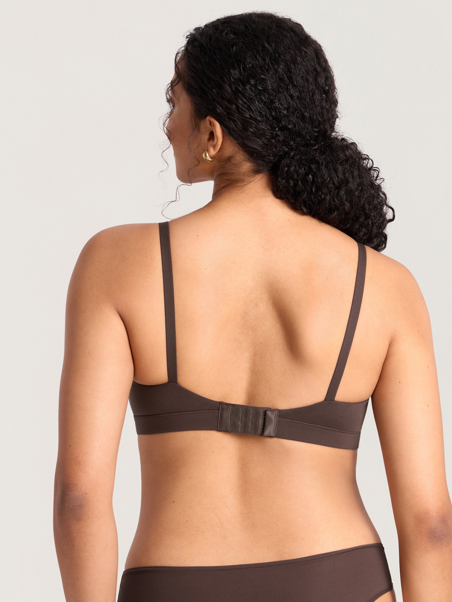 Cotton Lace Trim Nursing Bralette