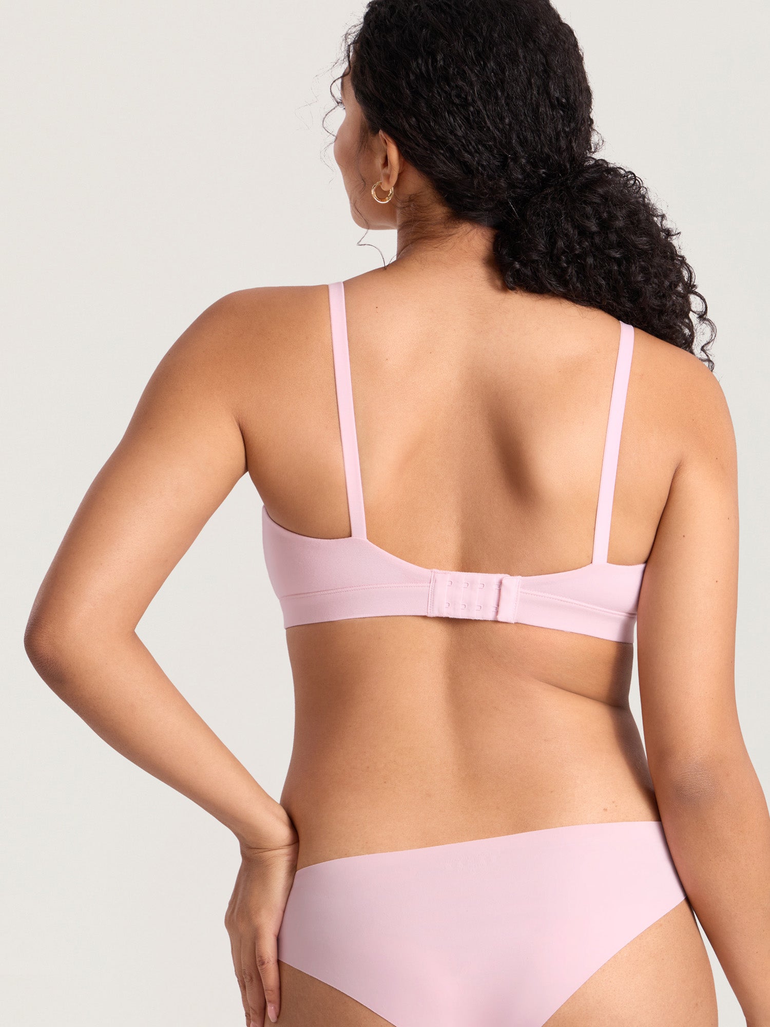 Cotton Lace Trim Nursing Bralette