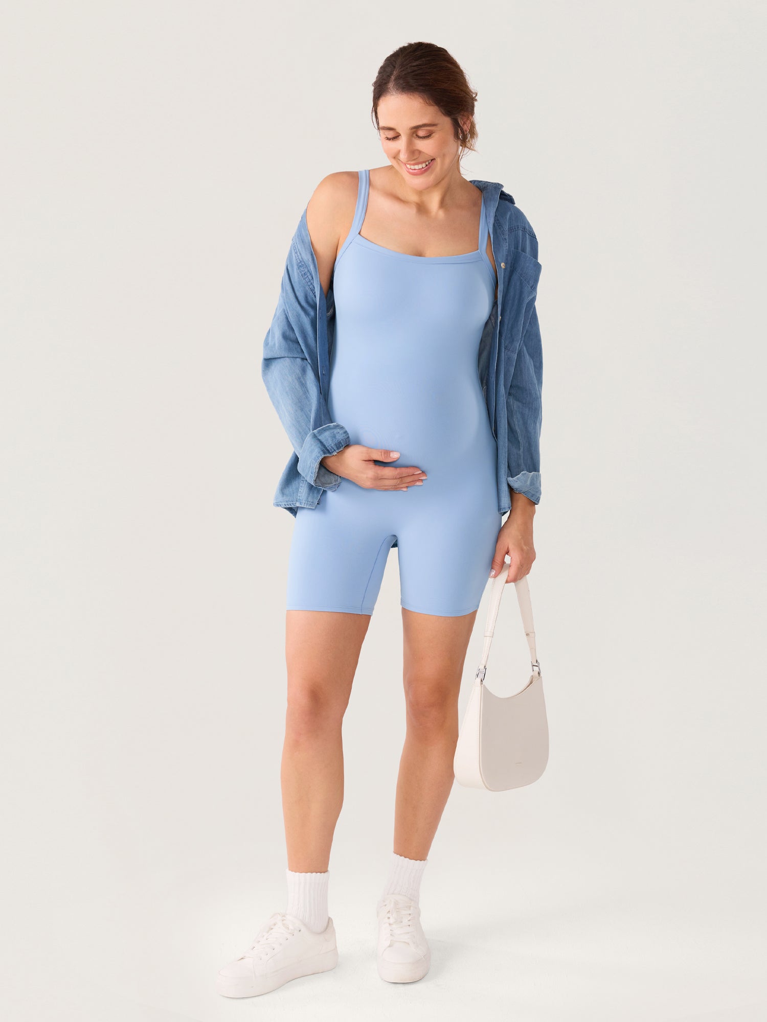 Natrelax® Maternity Cami Romper - Built-in Pads