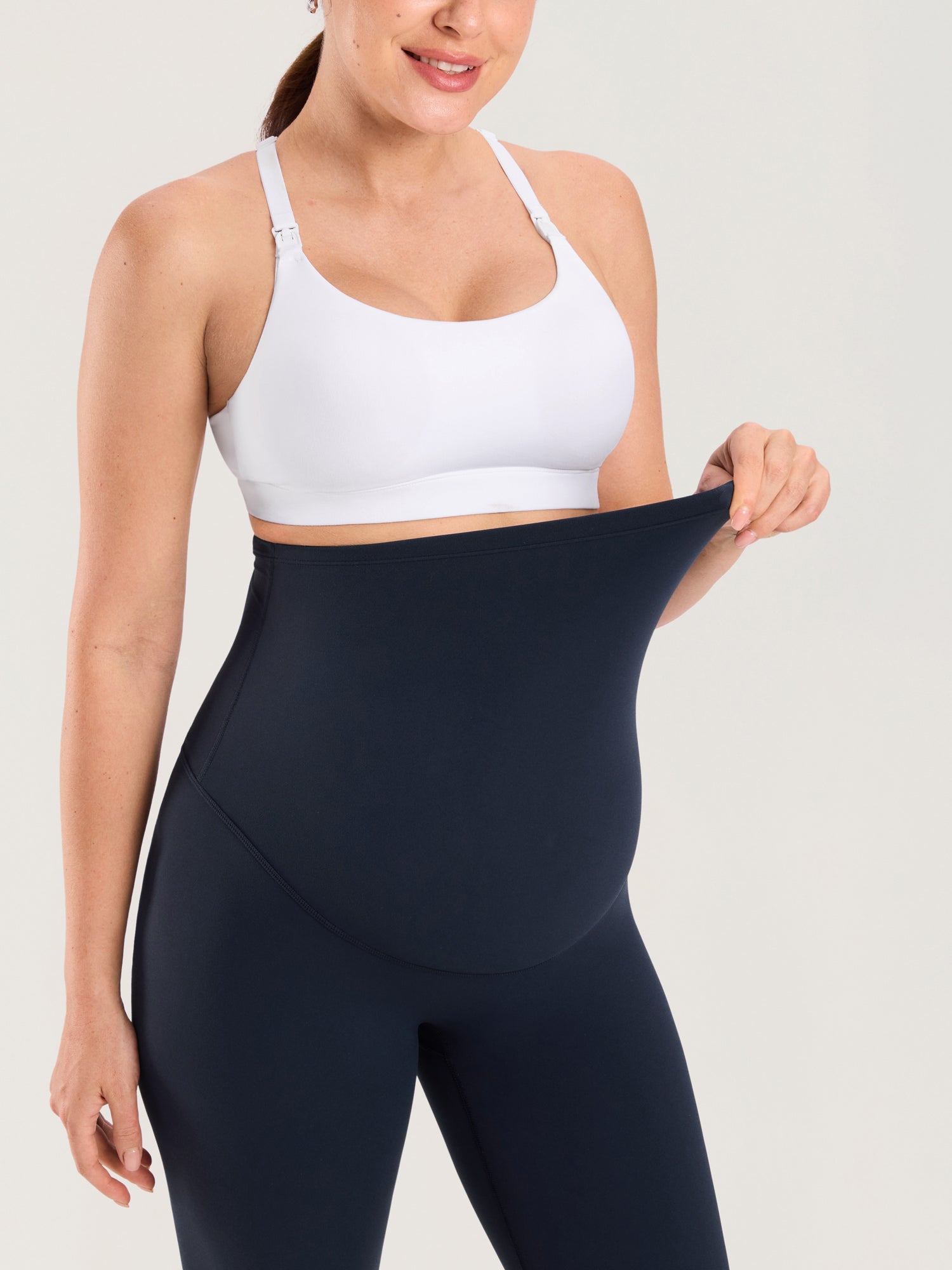 Natrelax® No Front Seam Maternity Flare Leggings 31.5"