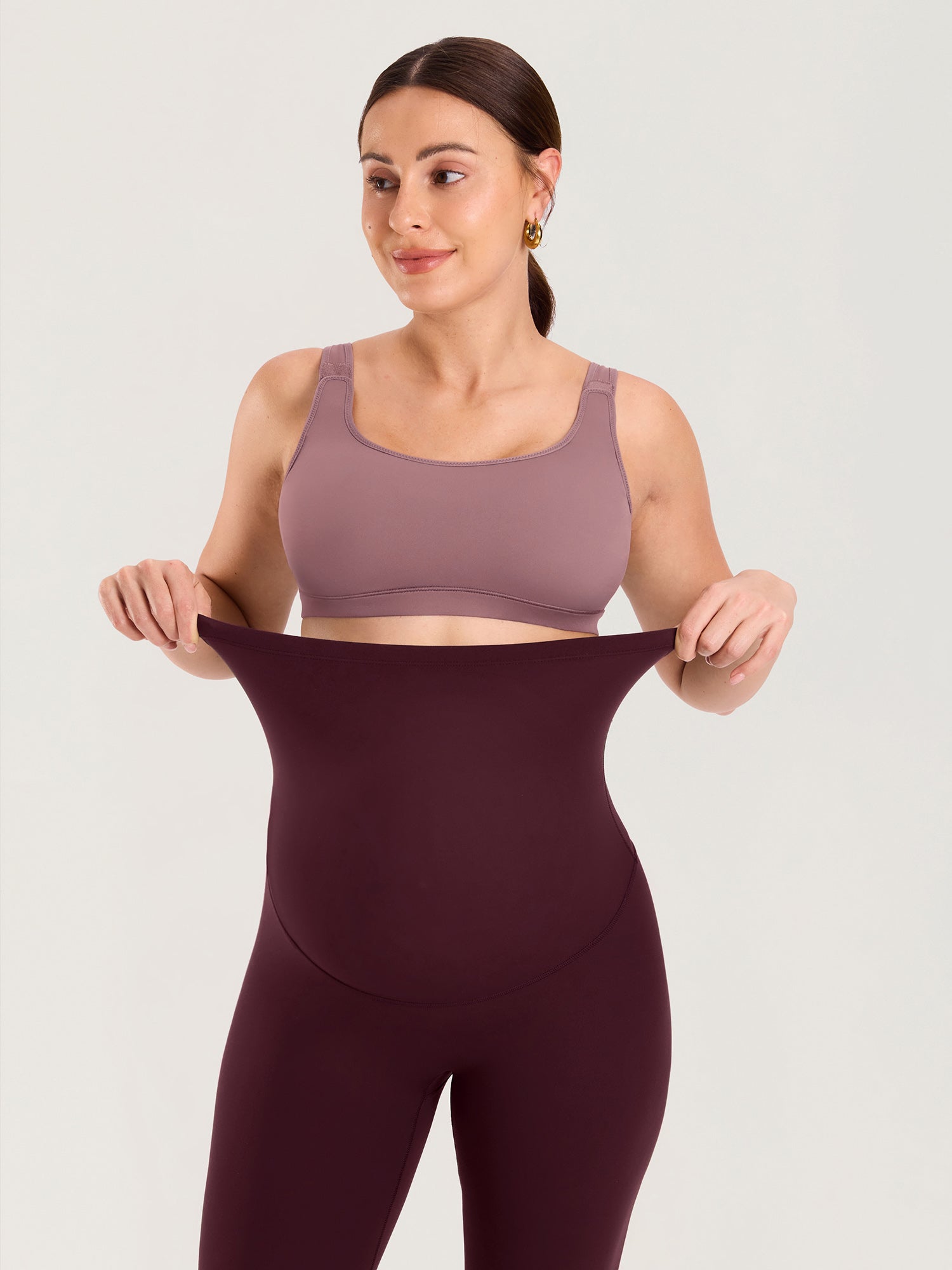 Natrelax® No Front Seam Maternity Flare Leggings 31.5"